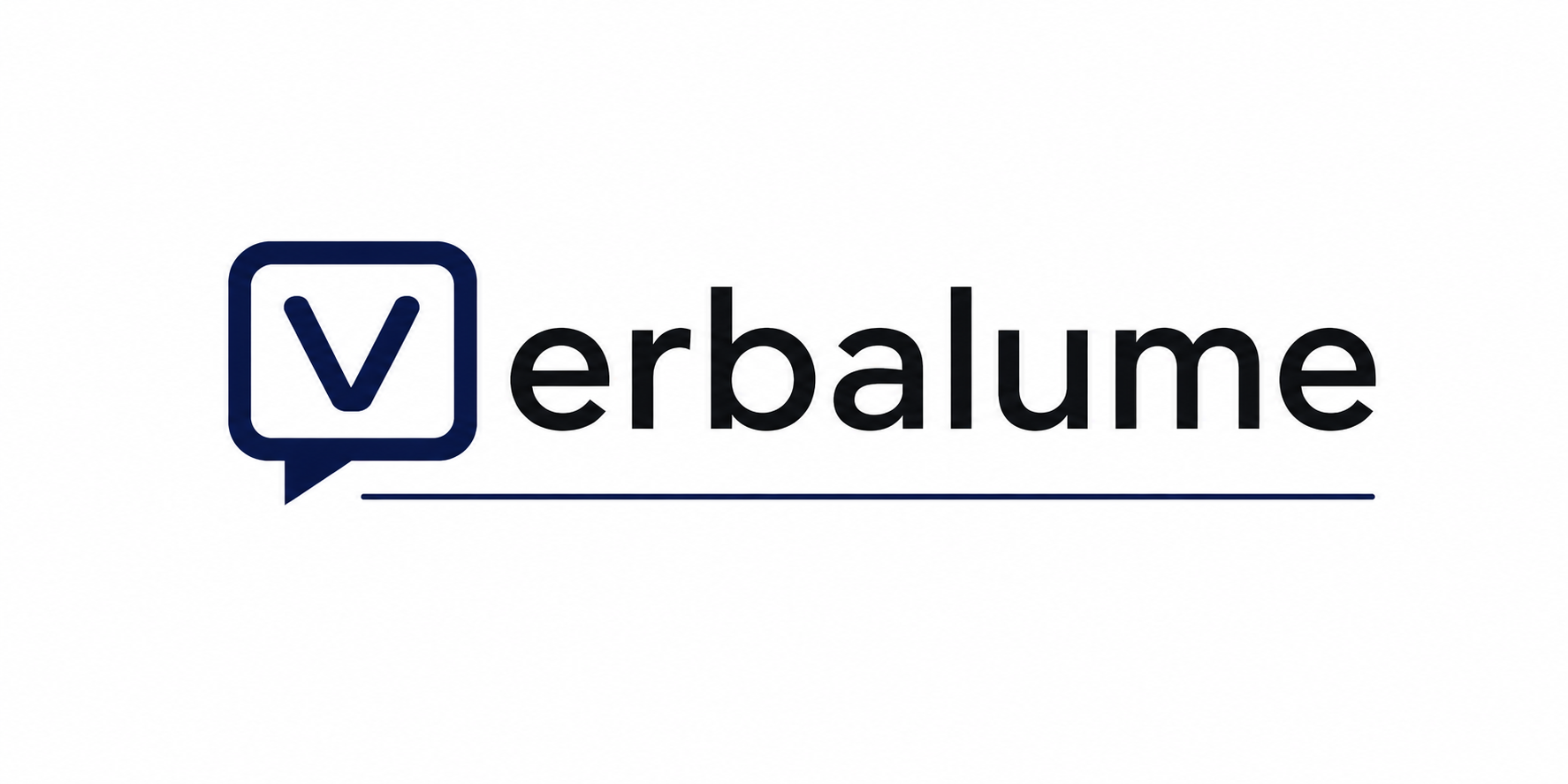 Verbalume logo